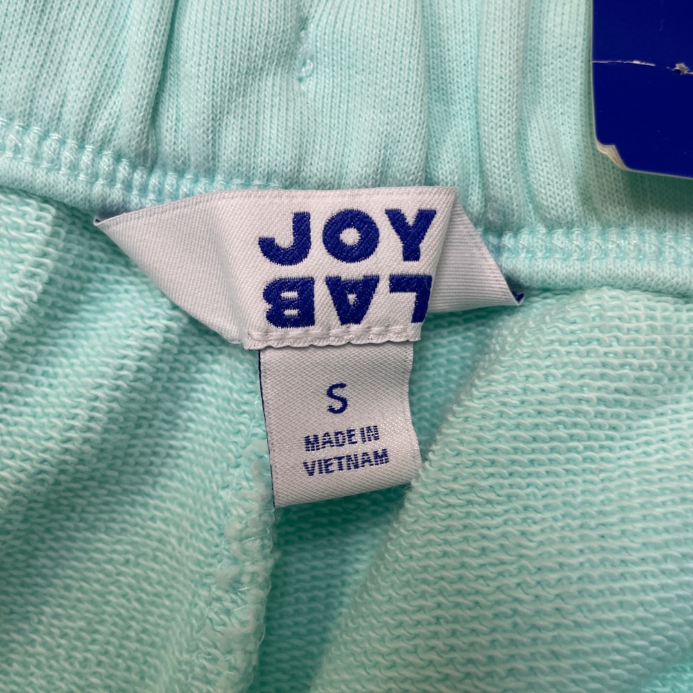 JoyLab Women's Light Blue High-Rise French Terry‎ Drawstring Shorts Size S - Picture 3 of 5